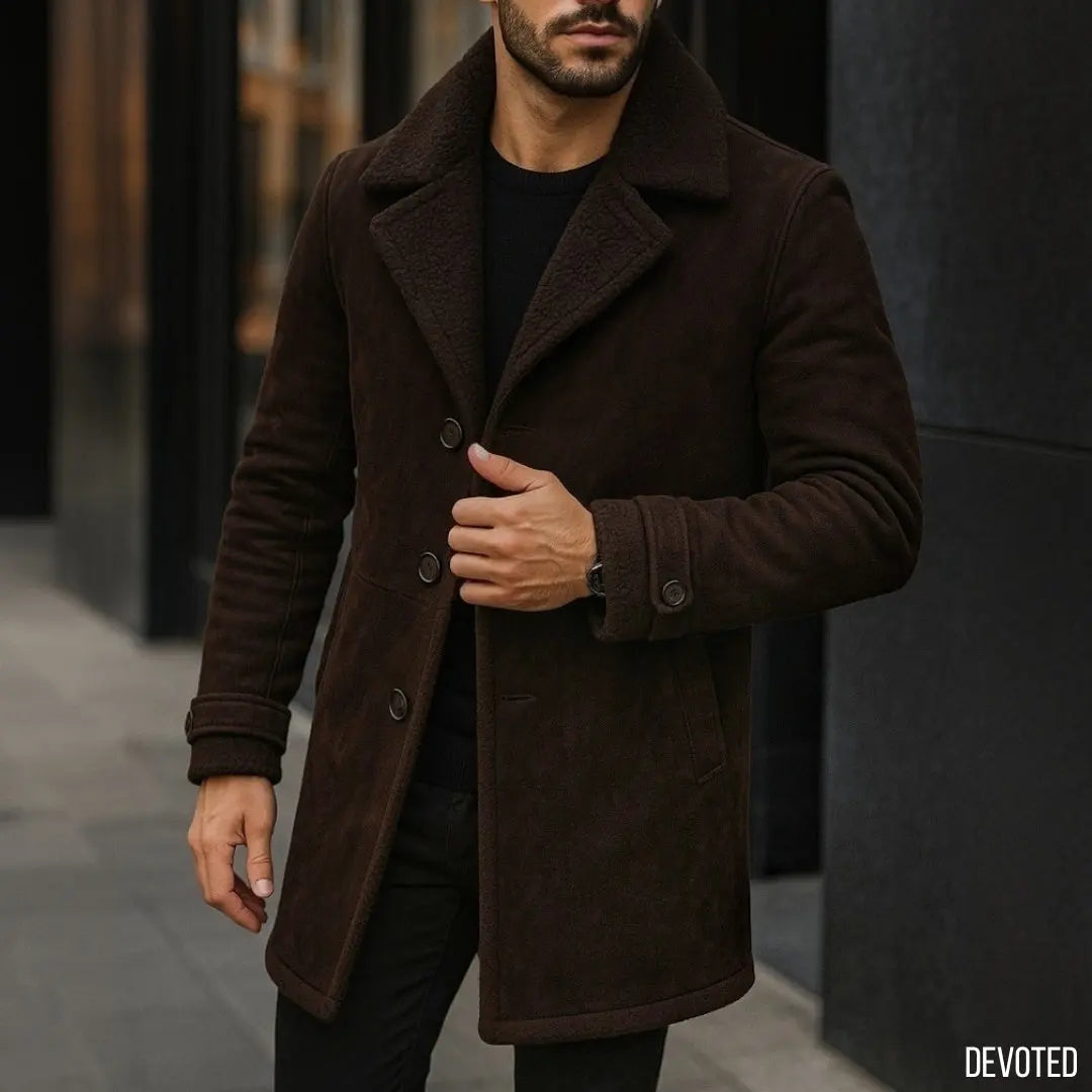 Nomad Coat Nappa Suede