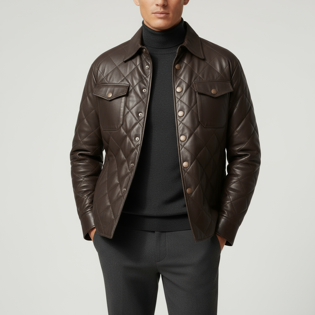 Shooter Jacket Nappa Leather
