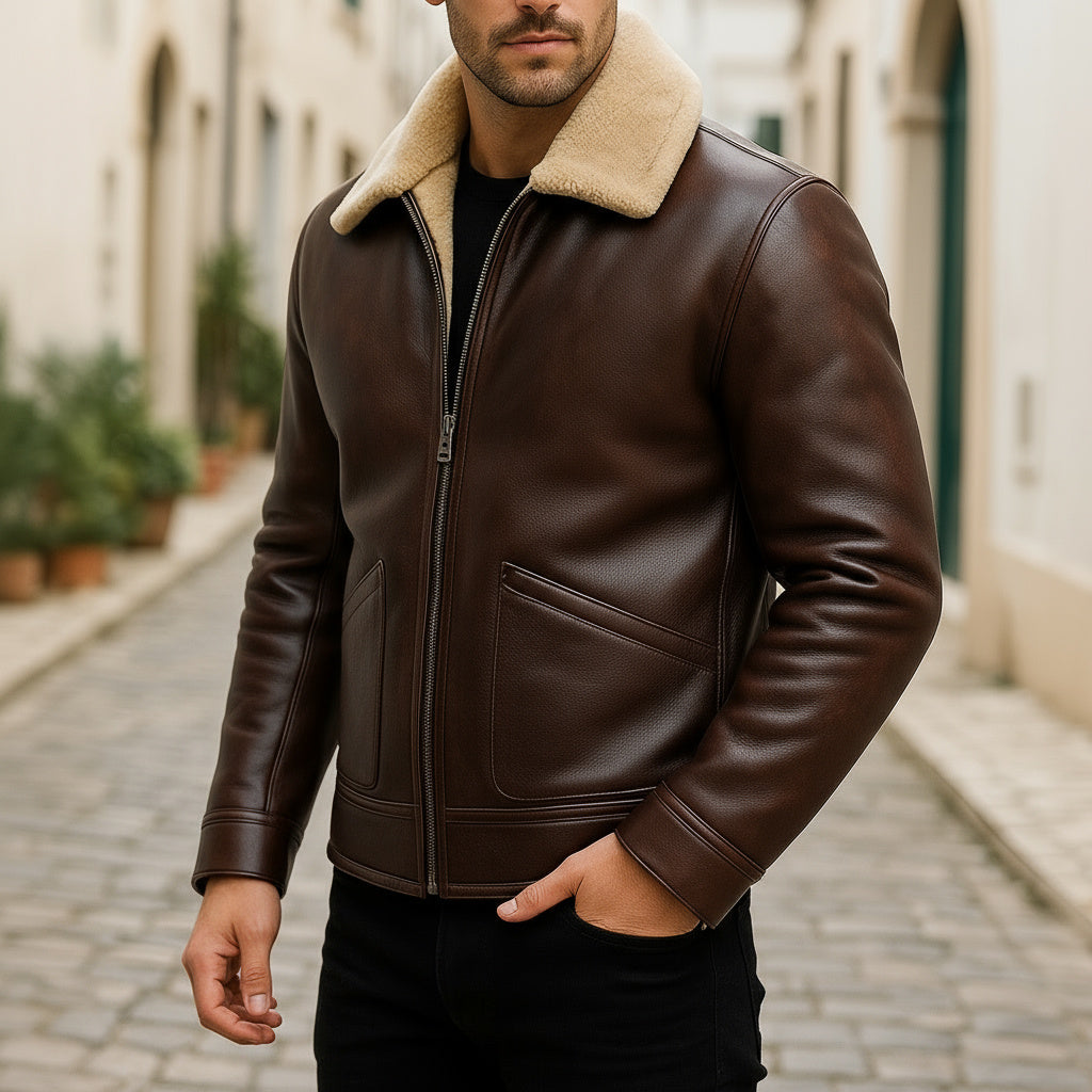 Aerostar Jacket Nappa Leather