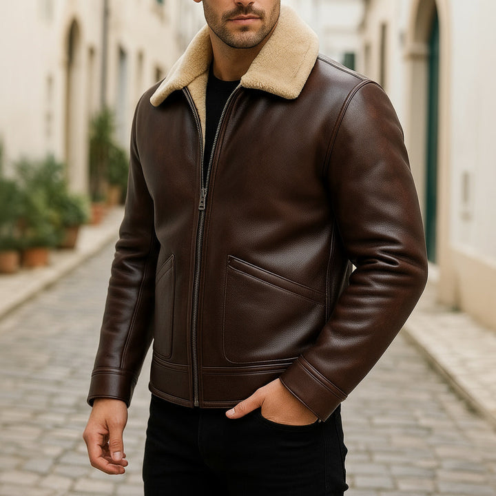 Aerostar Jacket Nappa Leather