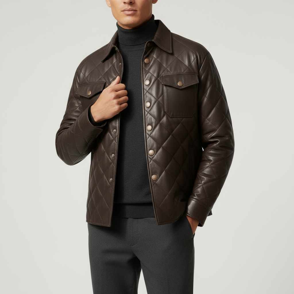 Shooter Jacket Nappa Leather