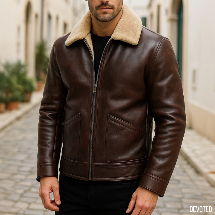Aerostar Jacket Nappa Leather