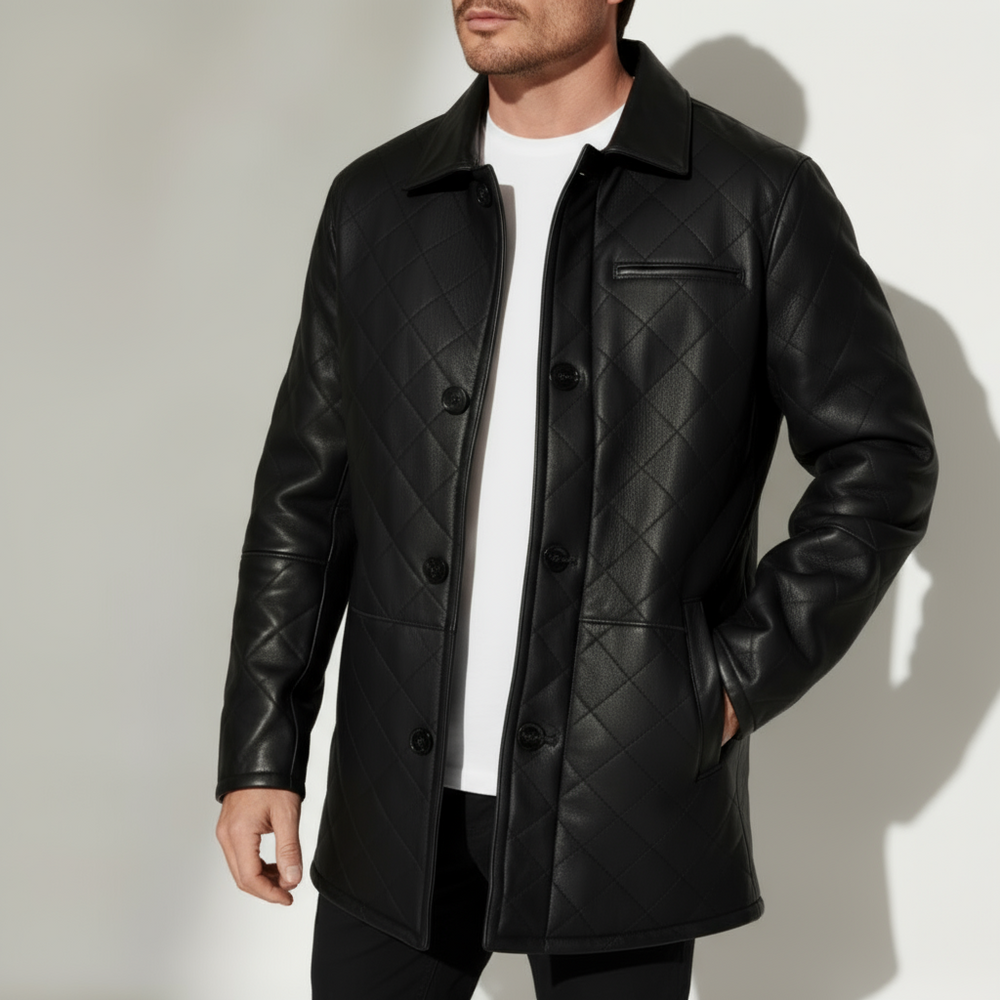 Toucan Coat Nappa Suede