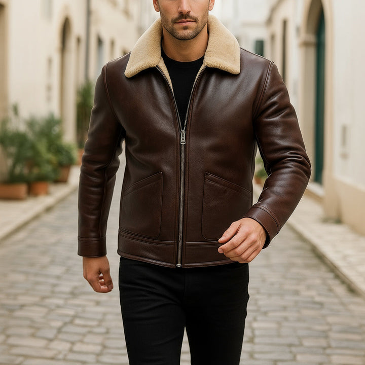 Aerostar Jacket Nappa Leather
