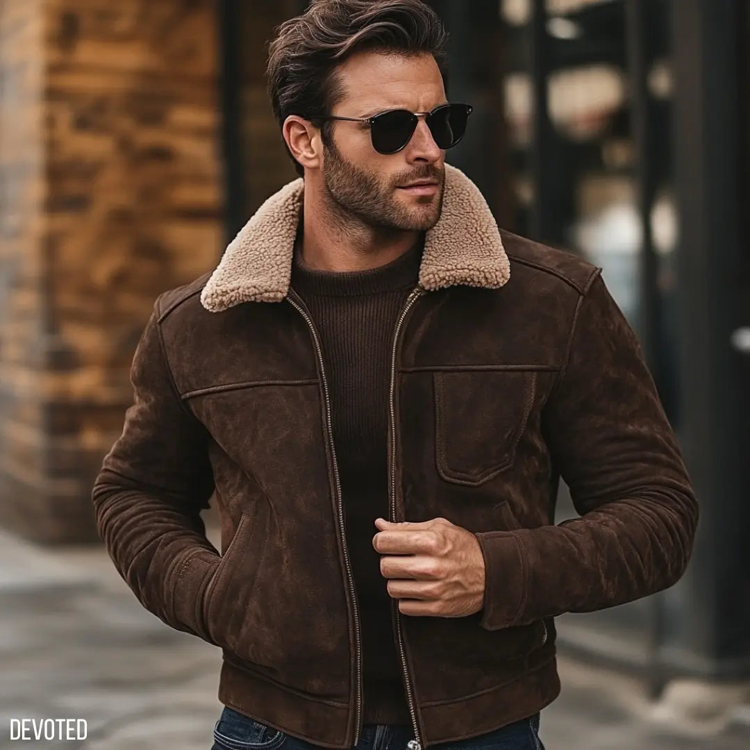 Skylark Jacket Nappa Suede