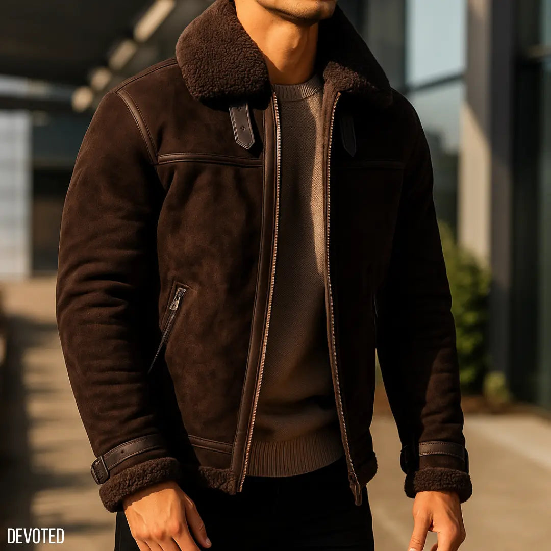 Supermarine Jacket Nappa Suede
