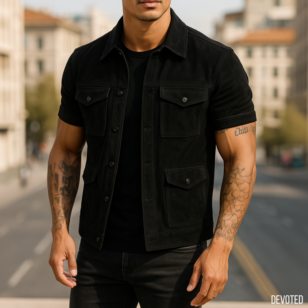 Rhino Jacket Nappa Suede