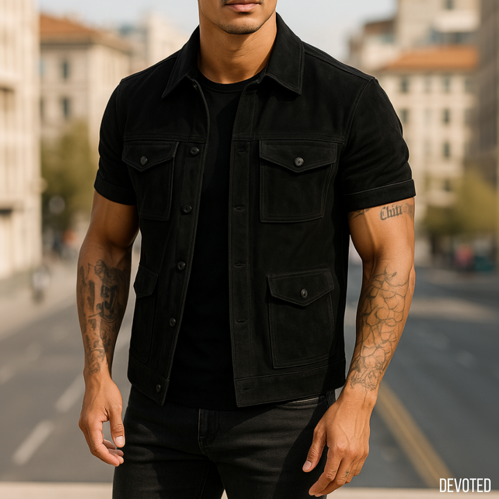 Rhino Jacket Nappa Suede