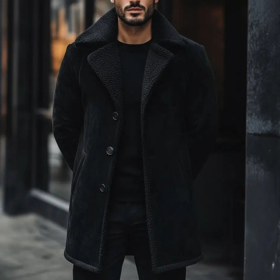 Nomad Coat Nappa Suede