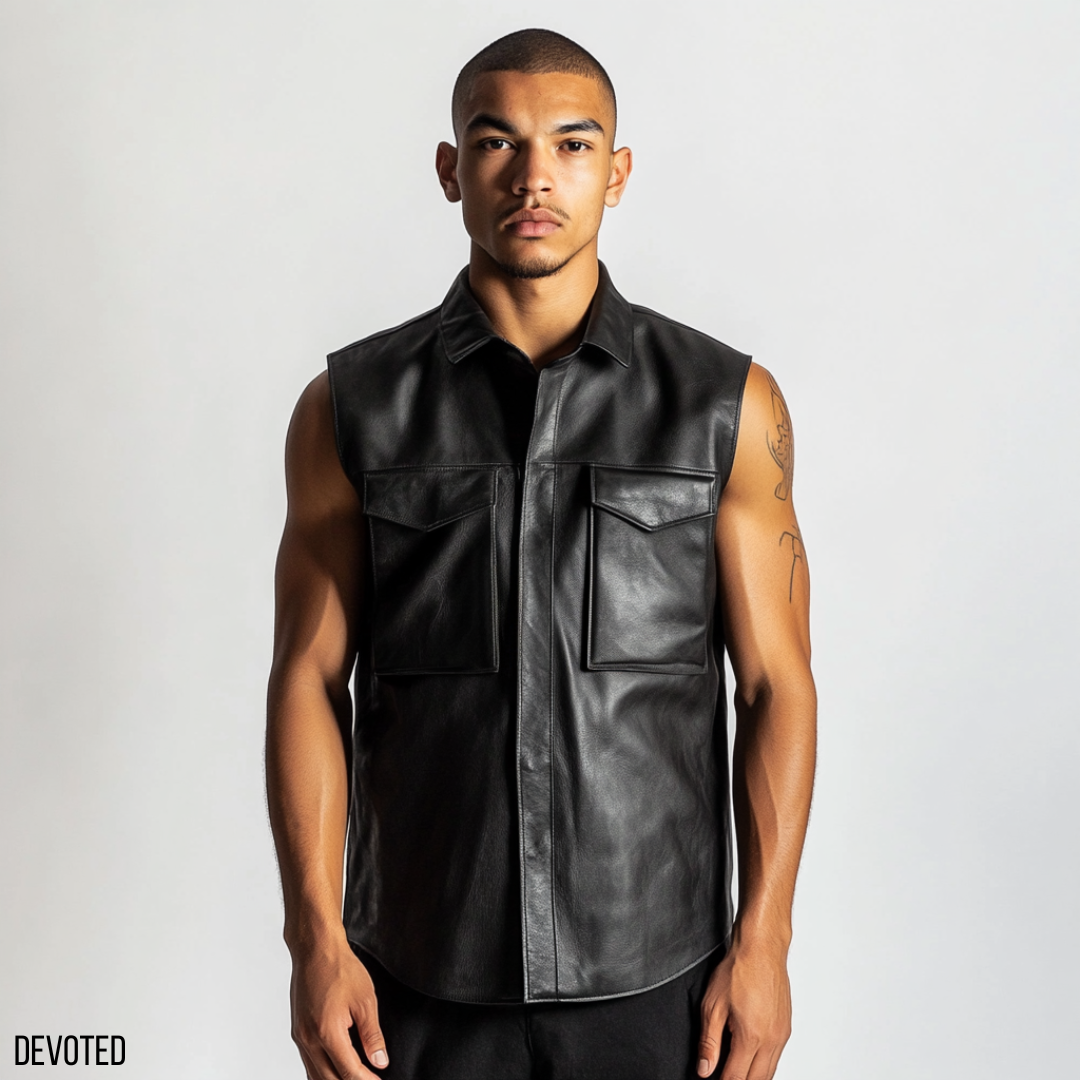 Shadower Jacket Black - Nappa Leather