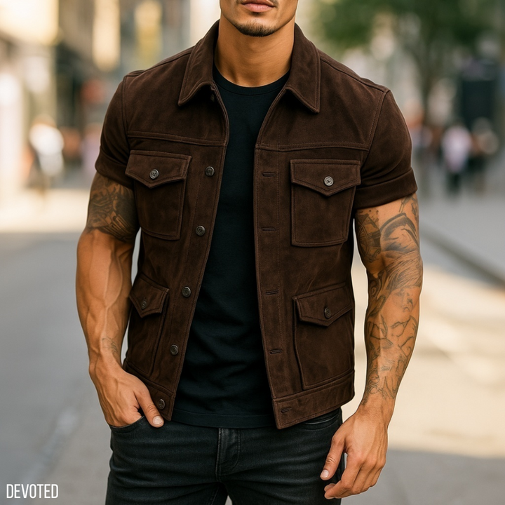 Rhino Jacket Nappa Suede