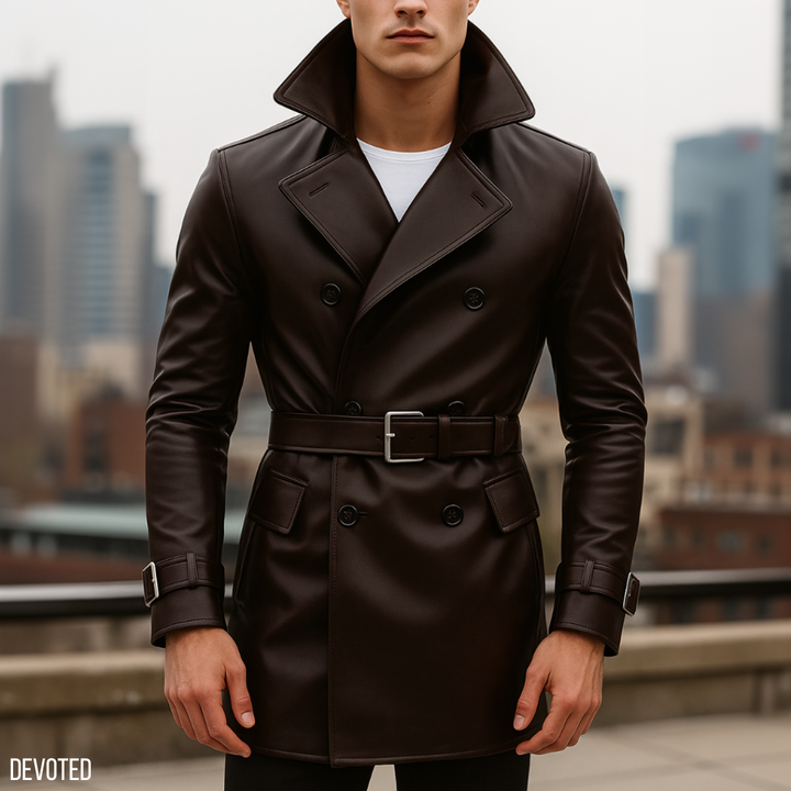 Seagull Coat Nappa Leather