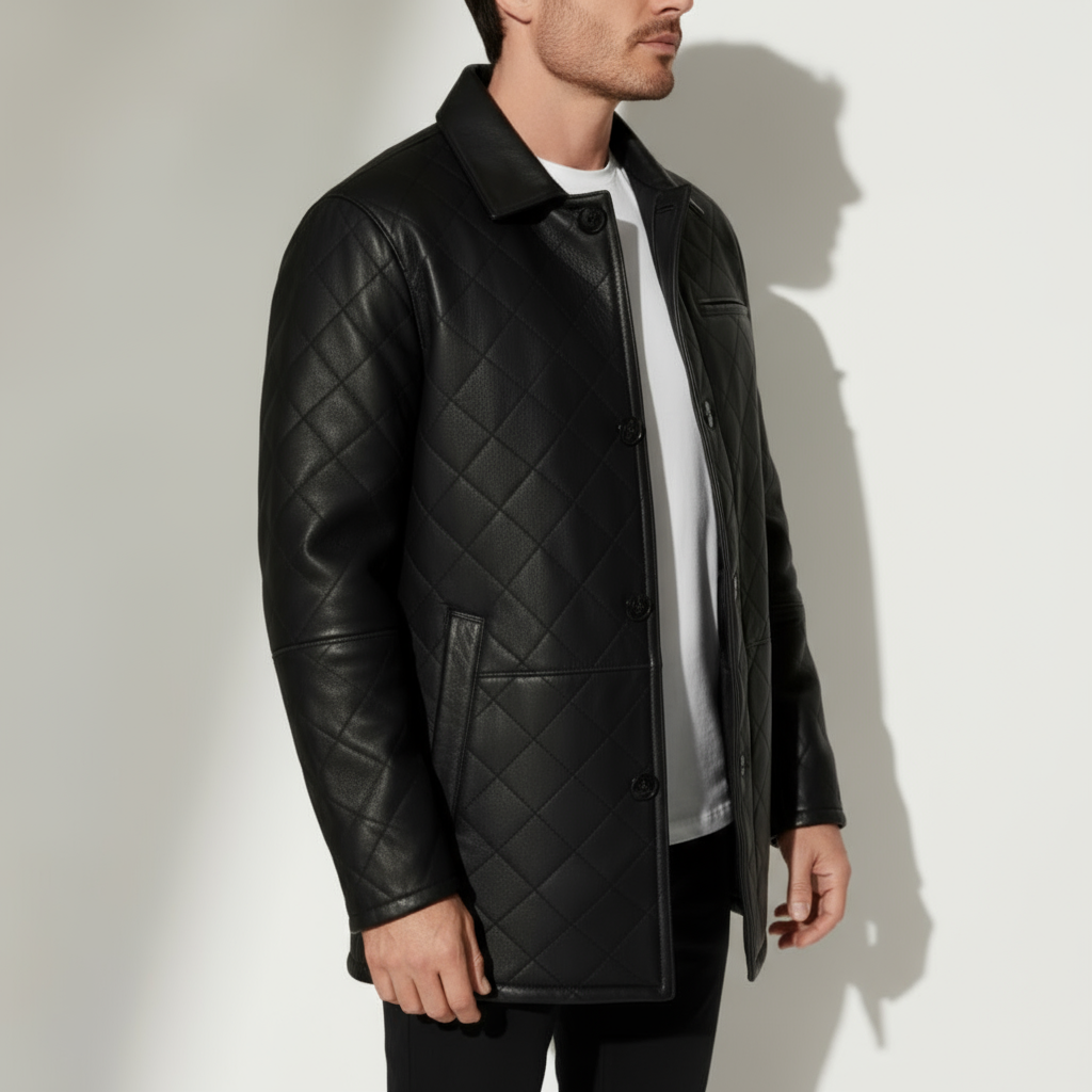 Toucan Coat Nappa Suede