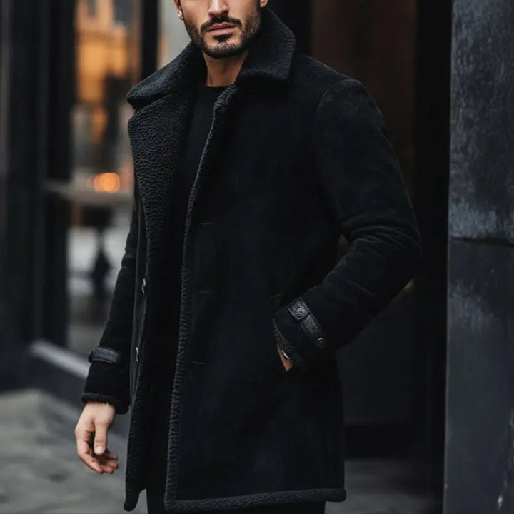 Nomad Coat Nappa Suede