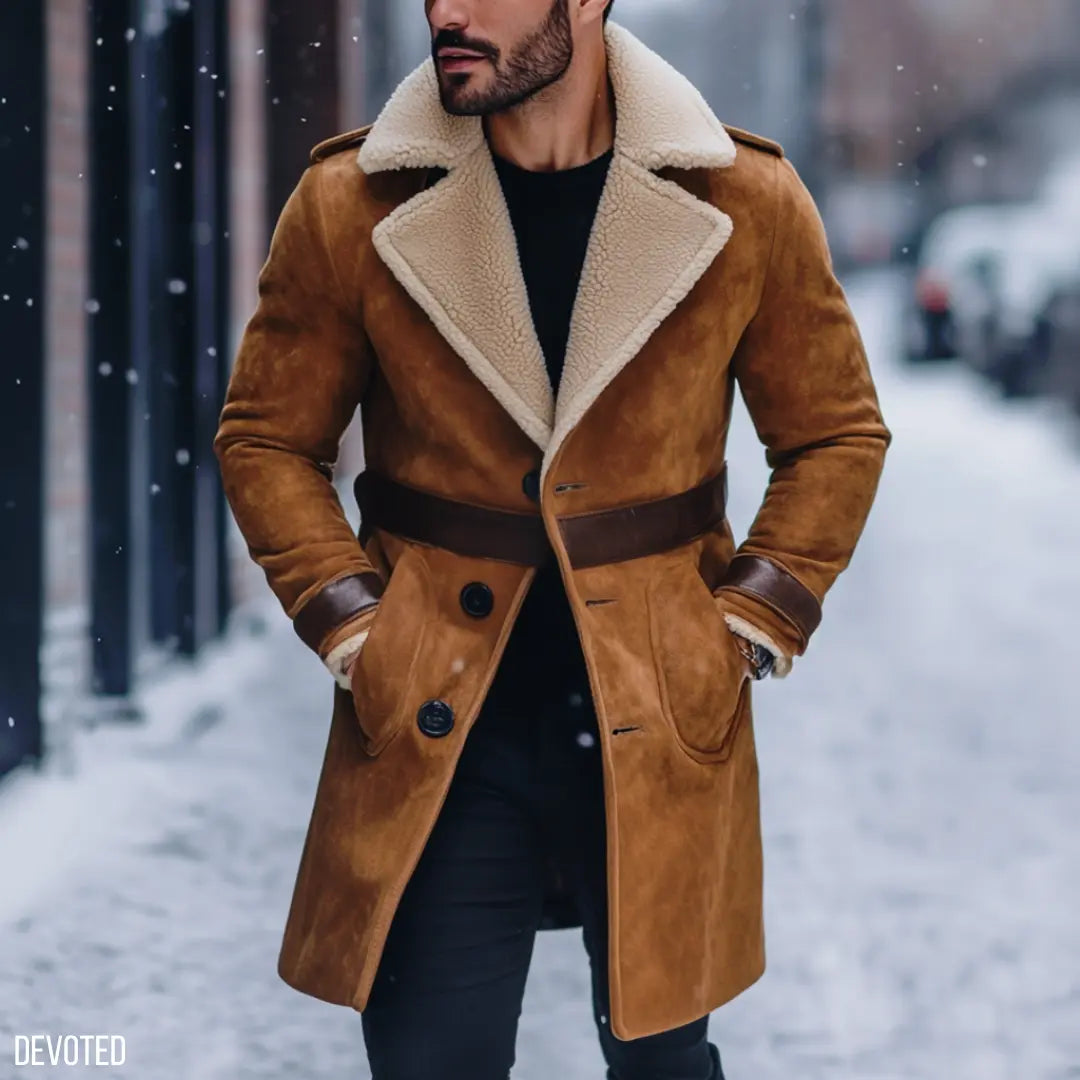 Skyhawk Coat Nappa Suede