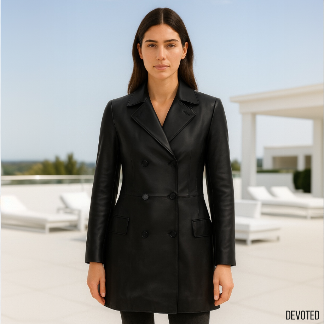 Brooklyn Coat Nappa Leather