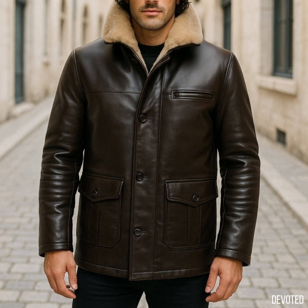 Cobra Coat Nappa Leather