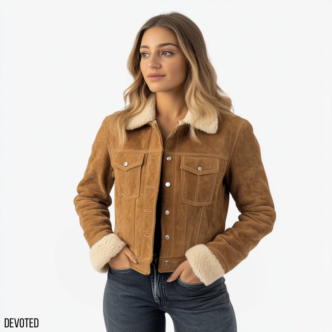 Elara Jacket Nappa Suede