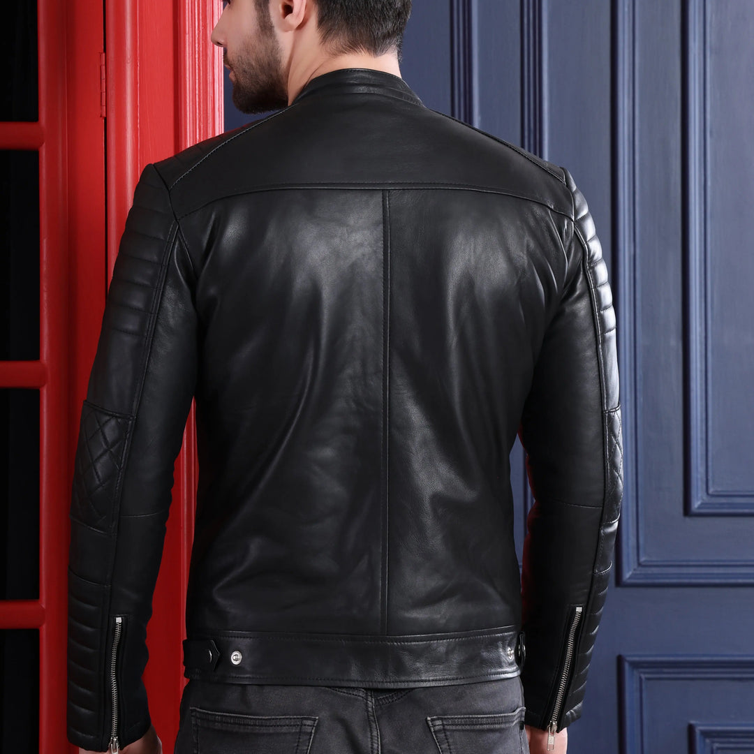 Armstrong Jacket Black - Nappa Leather