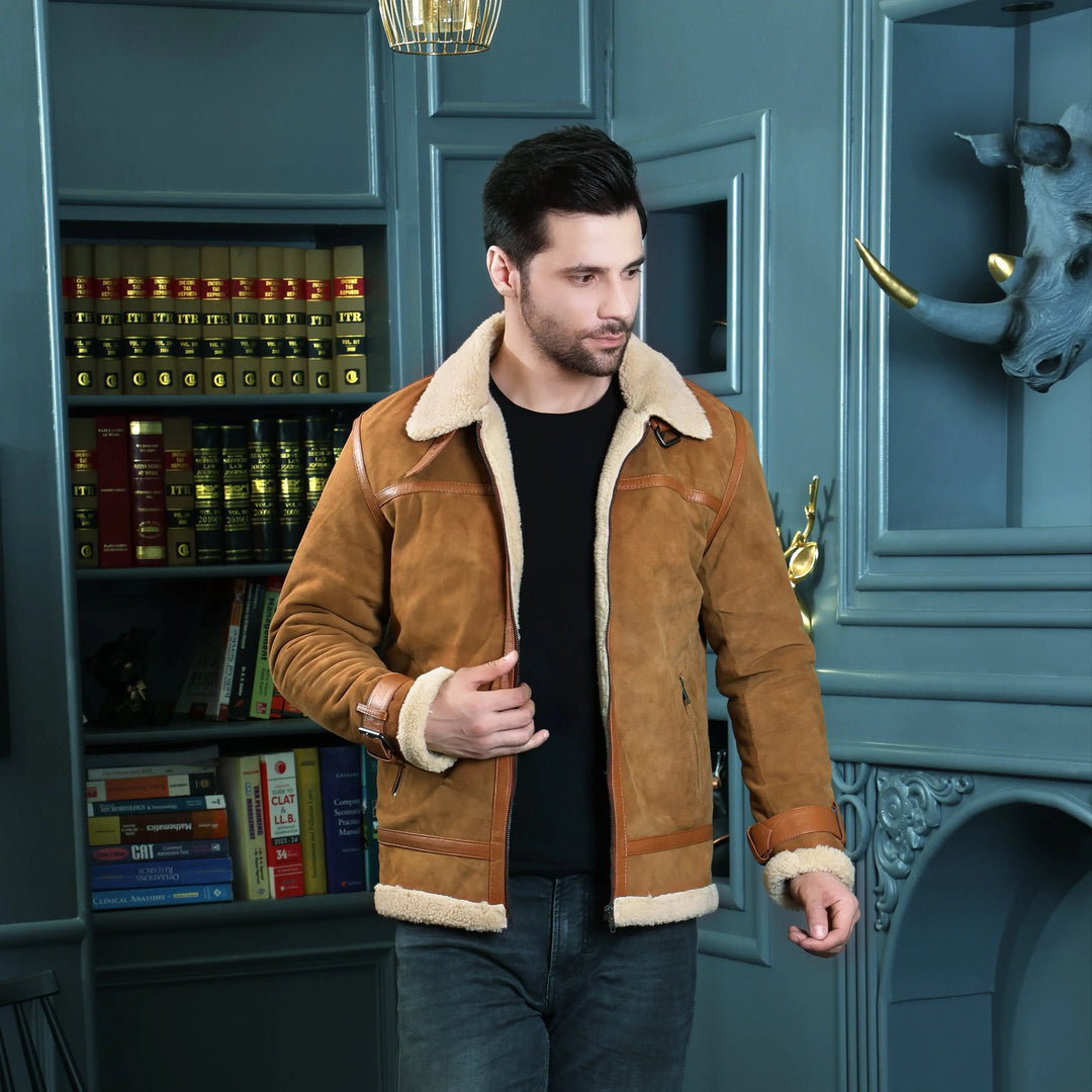 Supermarine Jacket Nappa Suede
