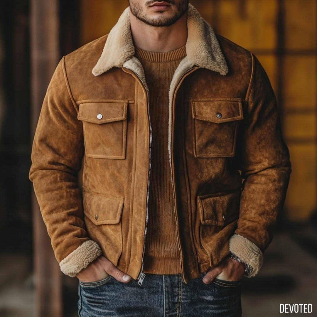 Shadow Jacket Nappa Suede
