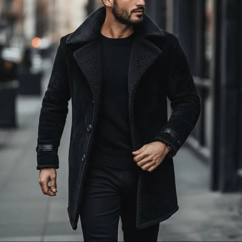Nomad Coat Nappa Suede