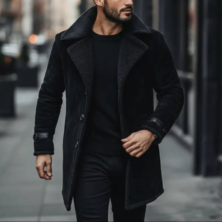 Nomad Coat Nappa Suede