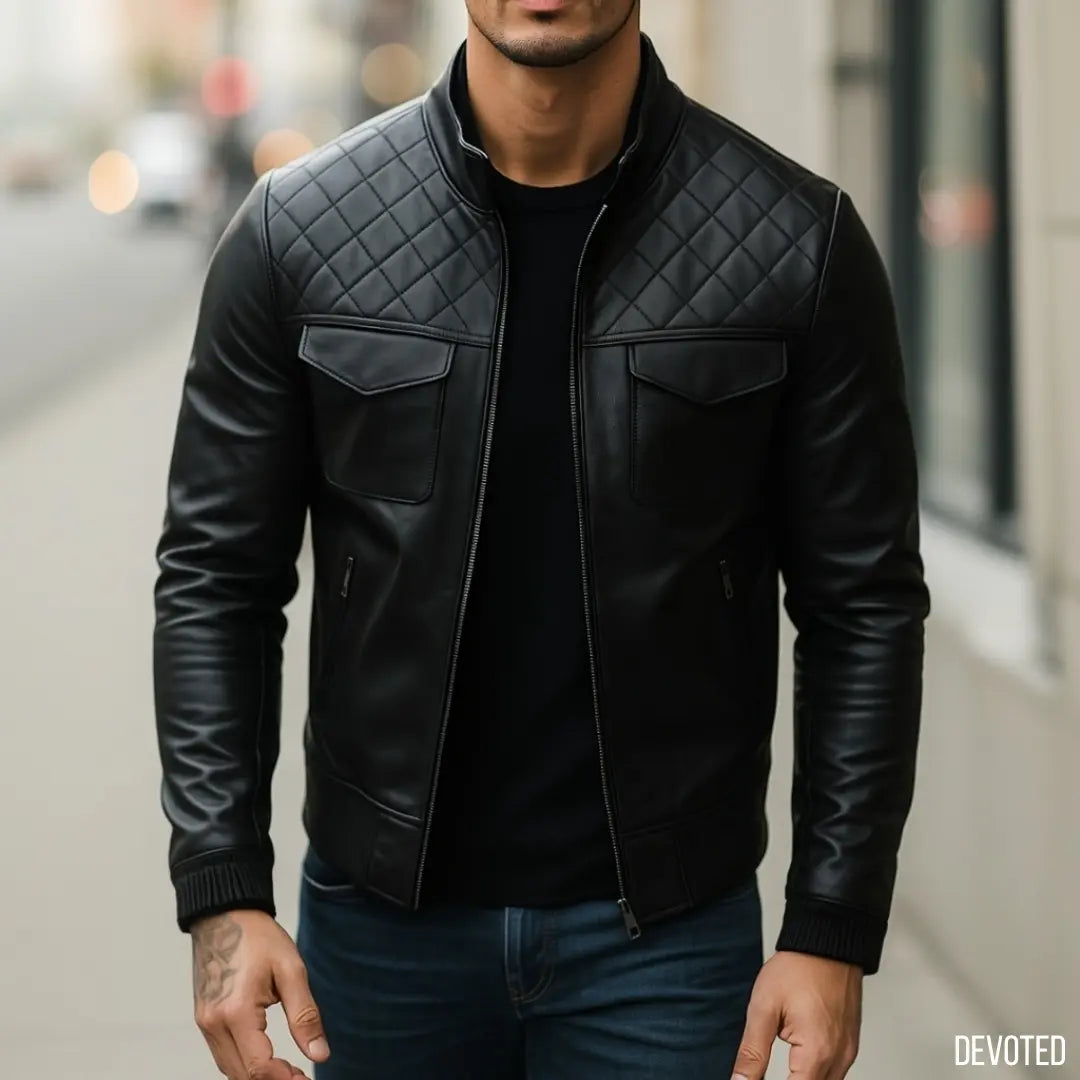 Gambet Jacket Nappa Leather