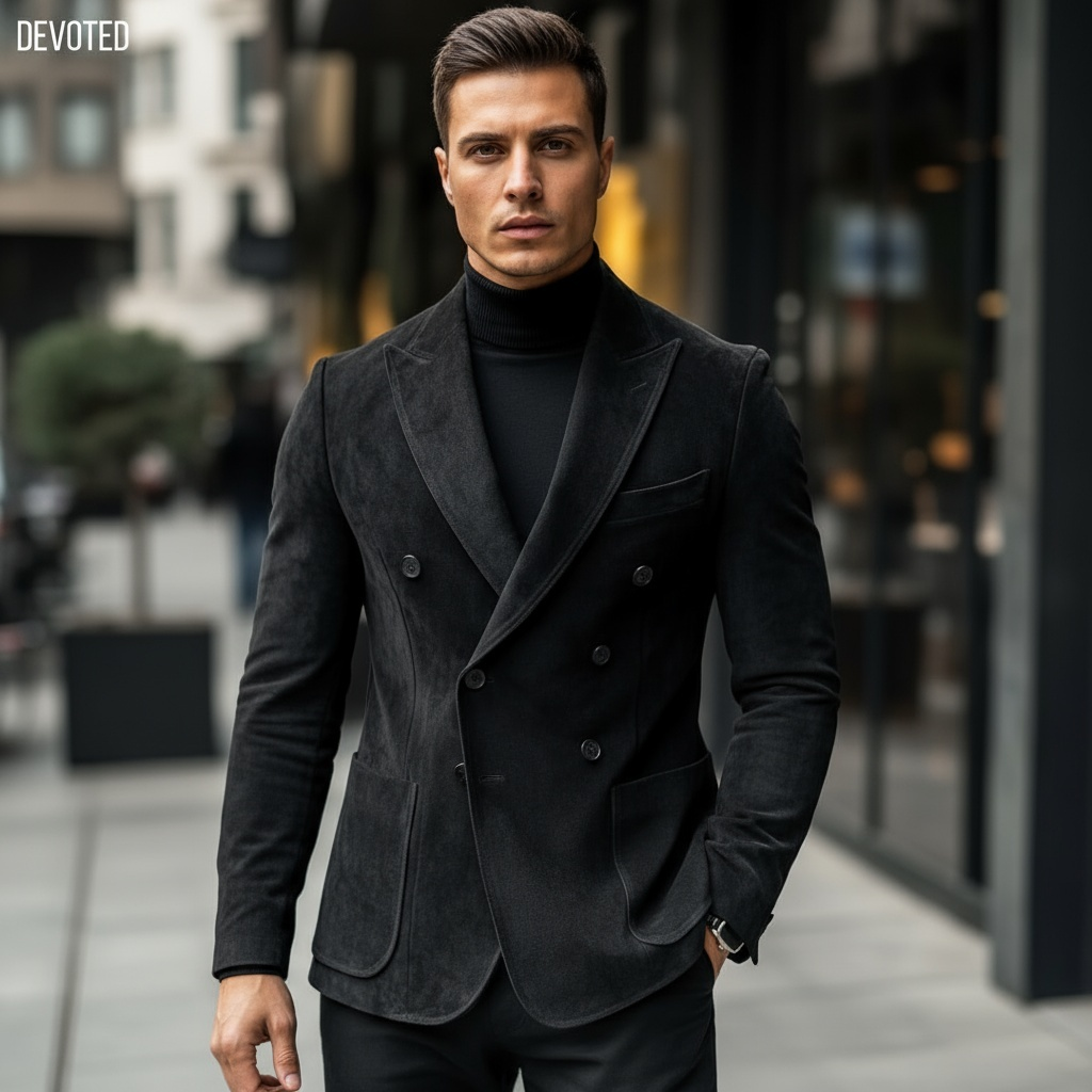 Guardian Blazer Nappa Suede