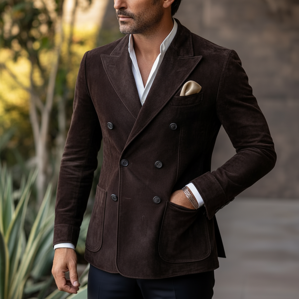 Guardian Blazer Nappa Suede