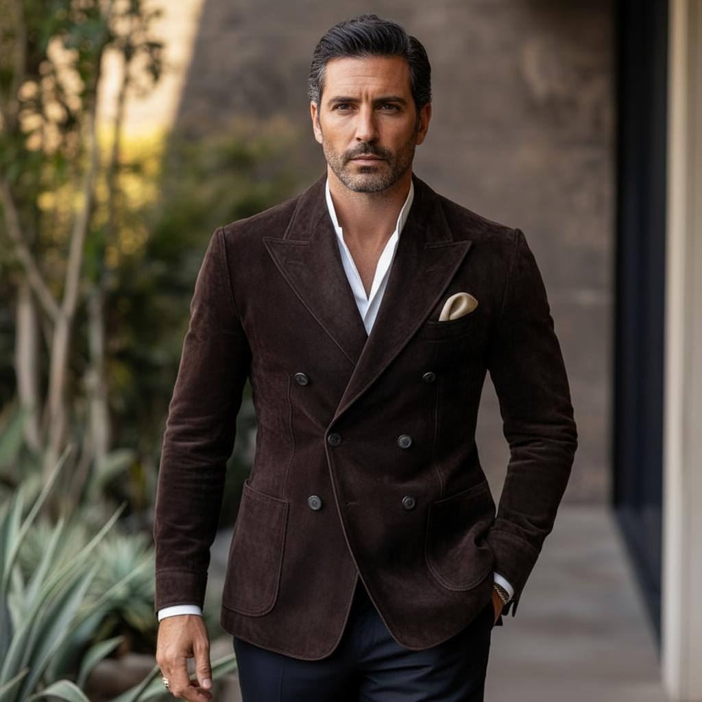 Guardian Blazer Nappa Suede