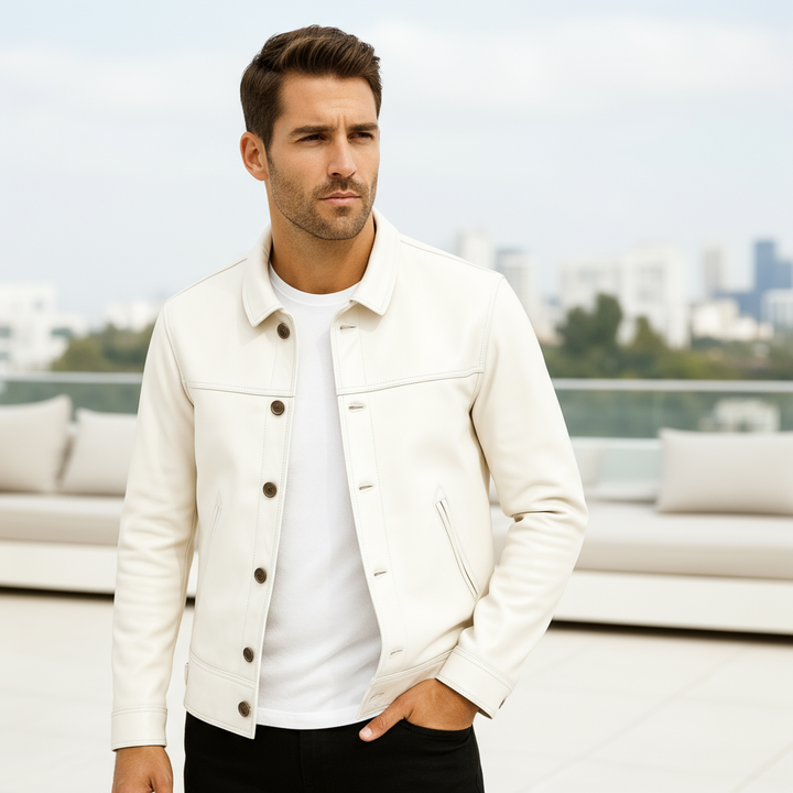 Harvard Jacket Nappa Leather
