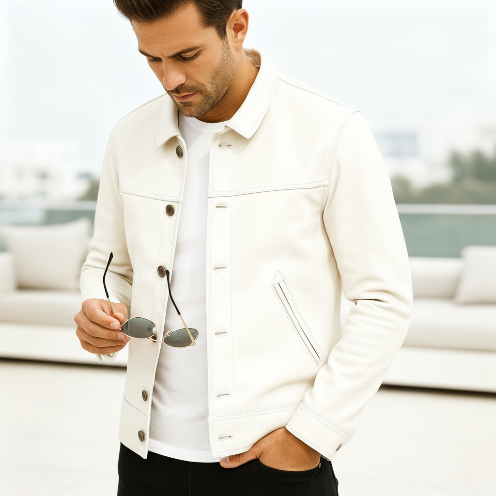 Harvard Jacket Nappa Leather