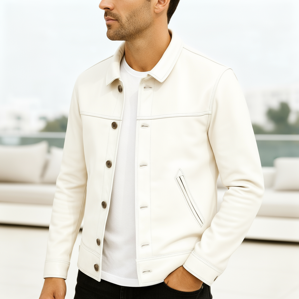Harvard Jacket Nappa Leather