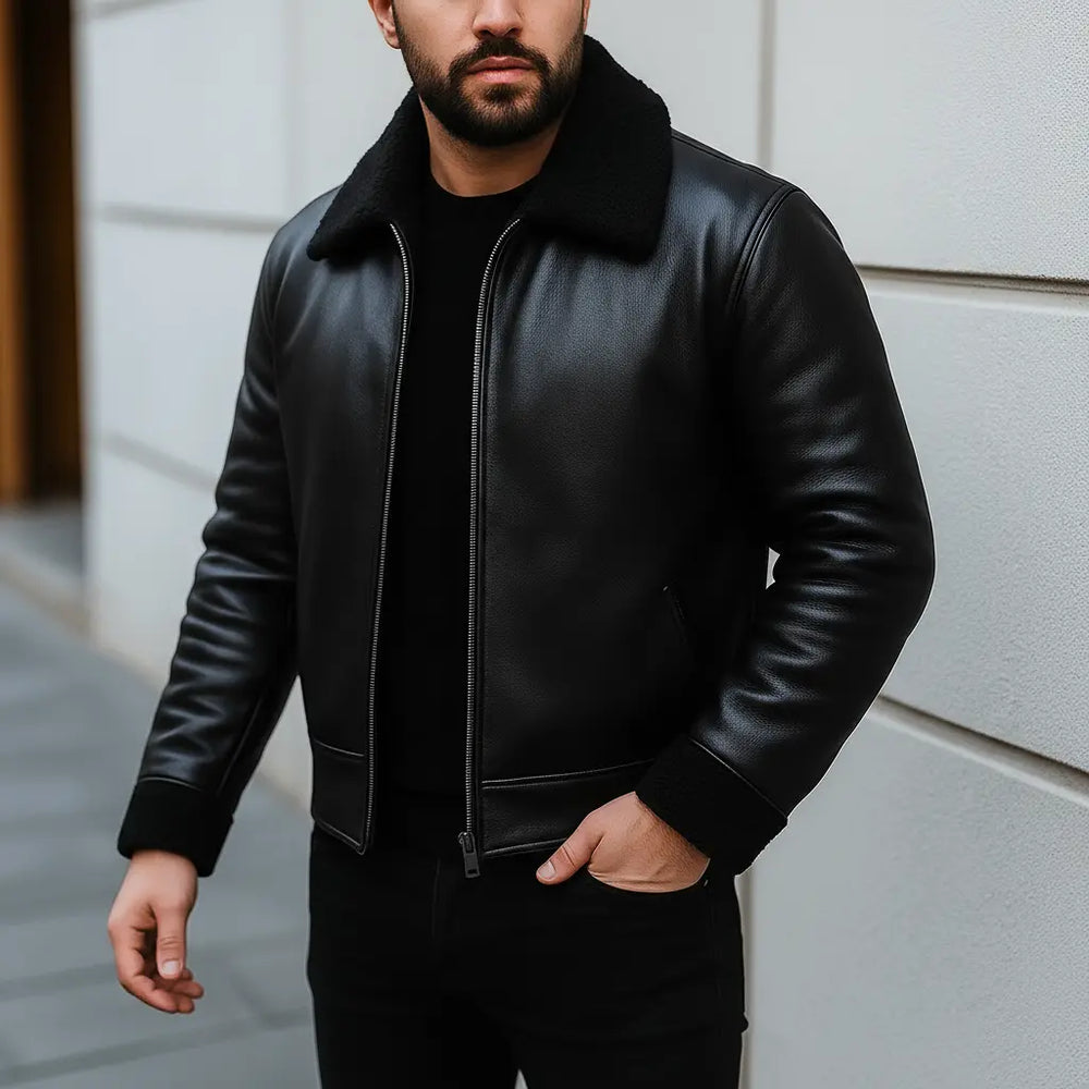 Hercules Jacket Nappa Leather