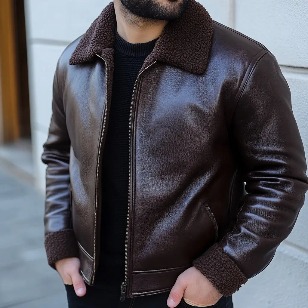 Hercules Jacket Nappa Leather