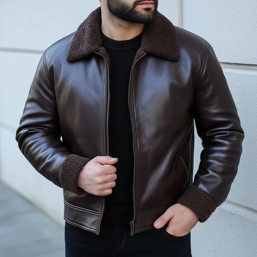 Hercules Jacket Nappa Leather