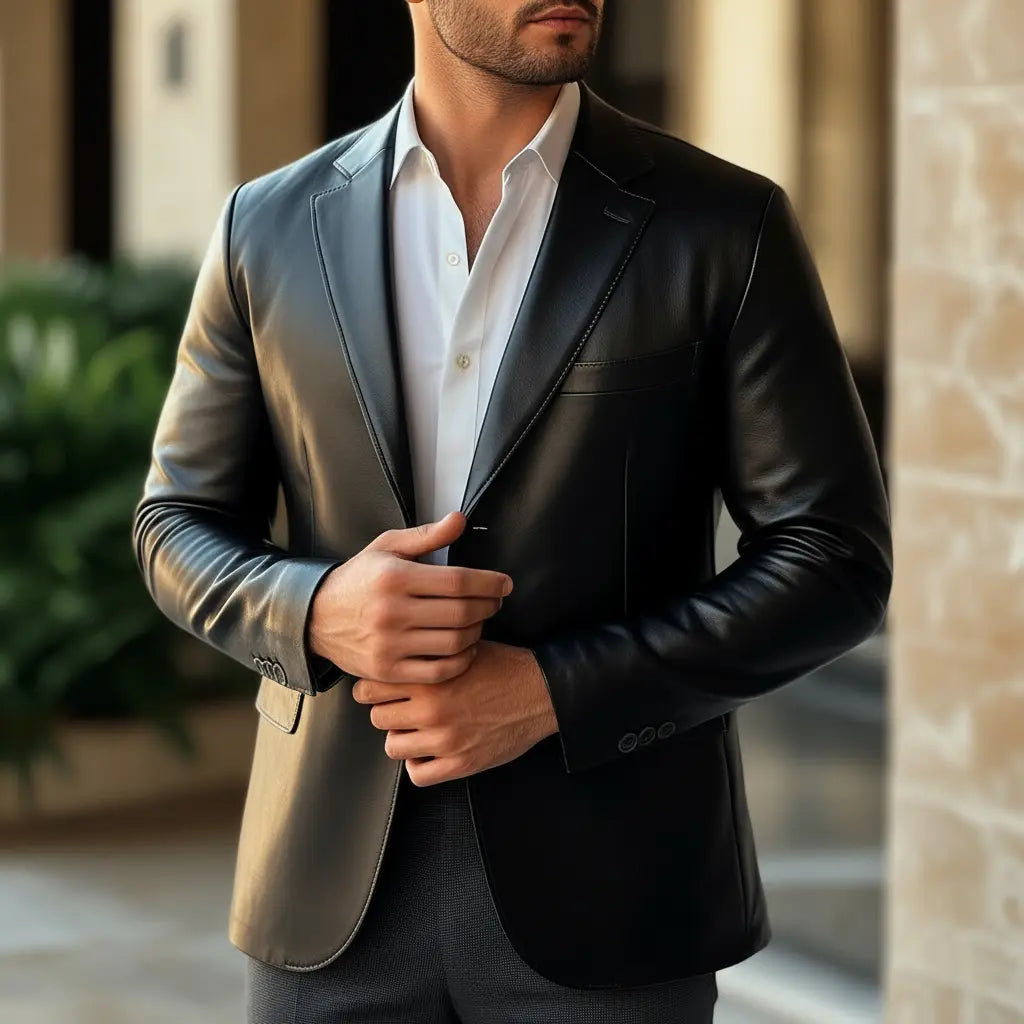 Hudson Blazer Nappa Leather