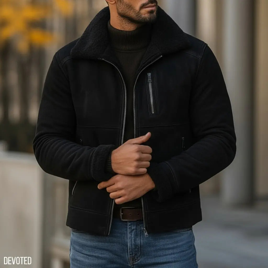Interceptor Jacket Nappa Suede