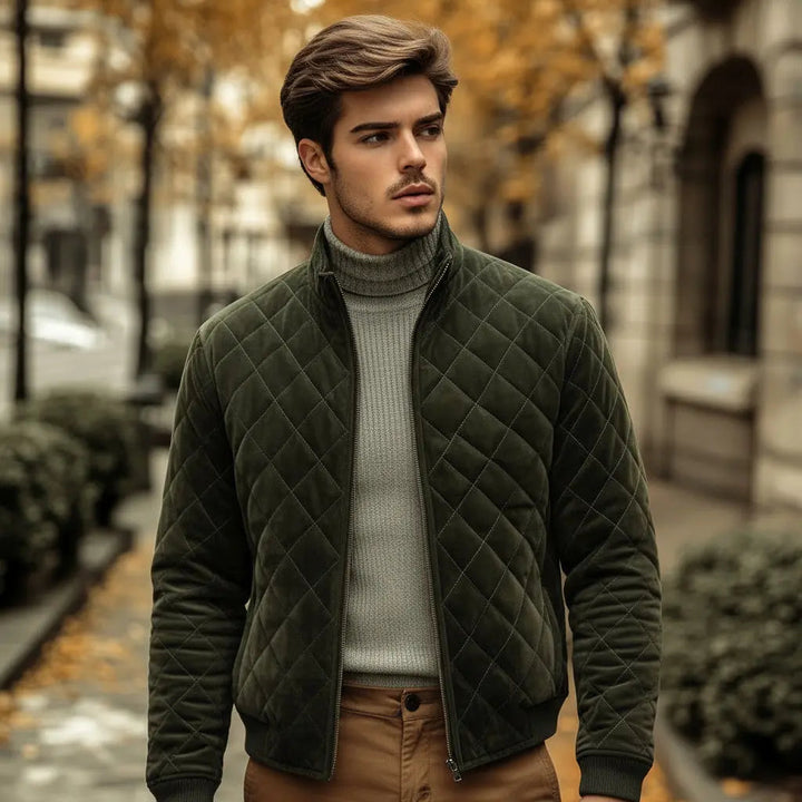 Islander Jacket - SALE Green - Nappa Suede