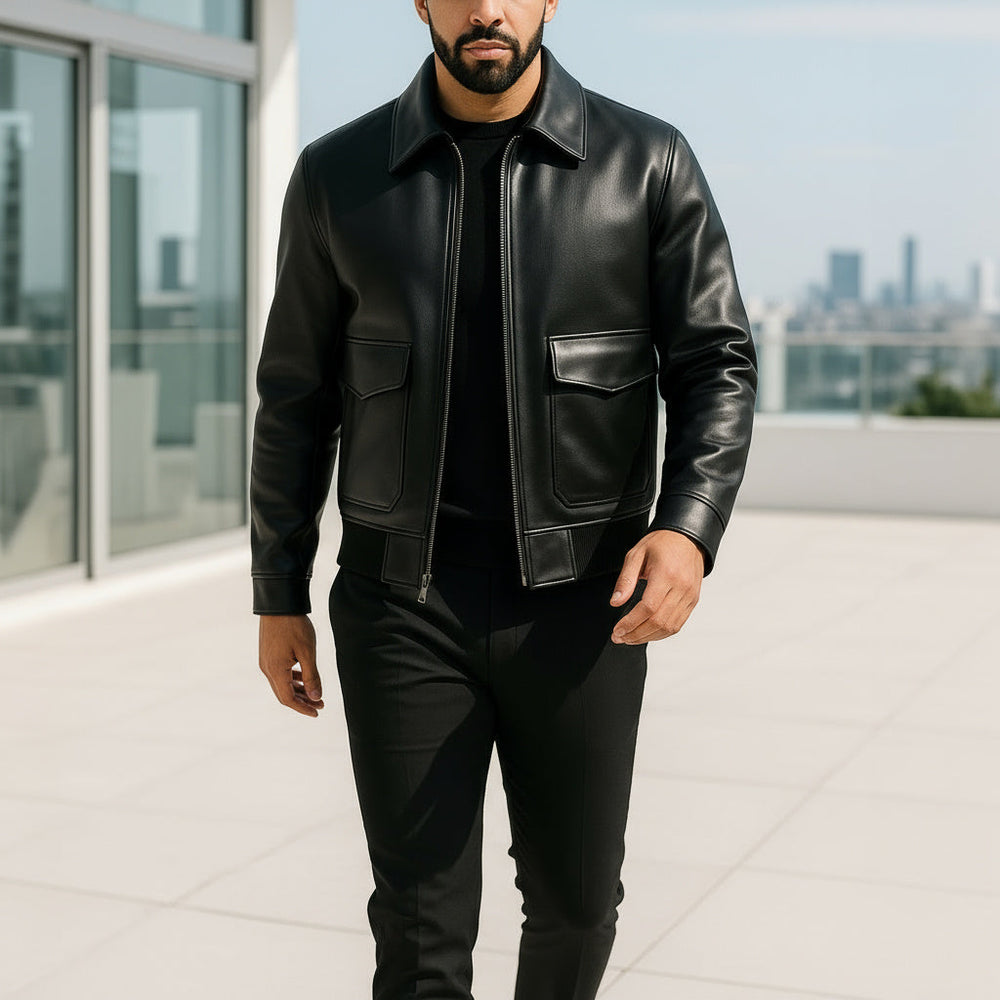 Mystere Jacket Nappa Leather