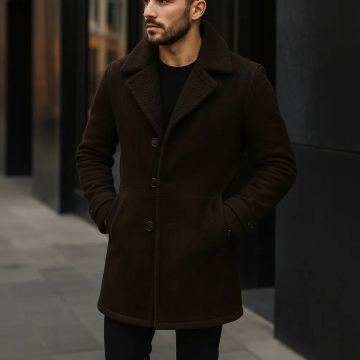 Nomad Coat Nappa Suede