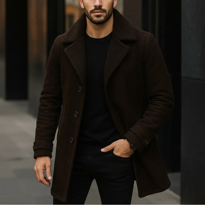 Nomad Coat Nappa Suede