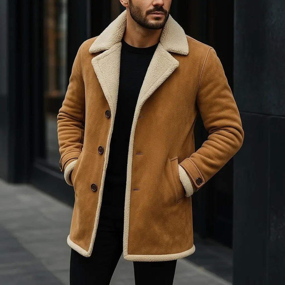 Nomad Coat Nappa Suede