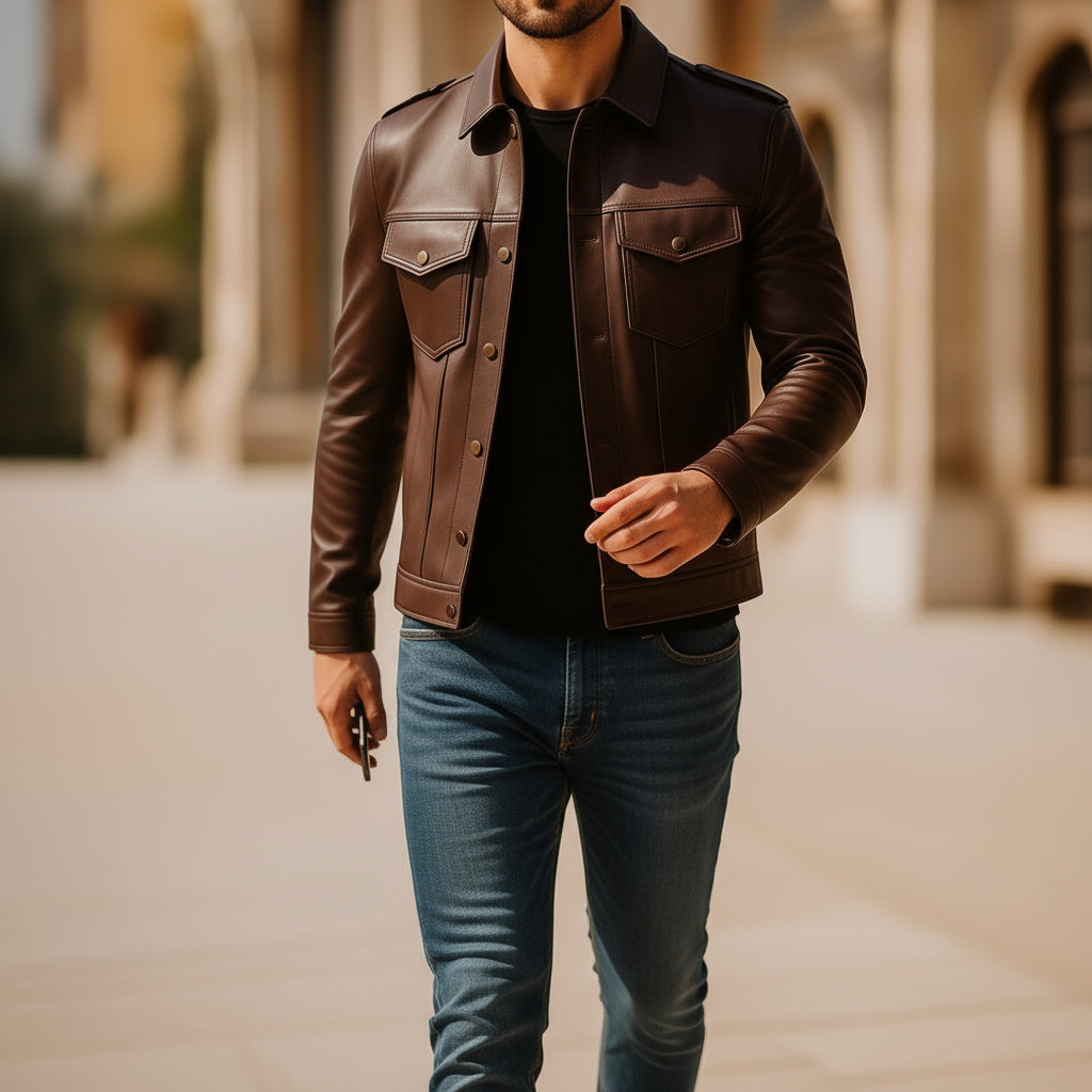 Persuader Jacket Nappa Leather