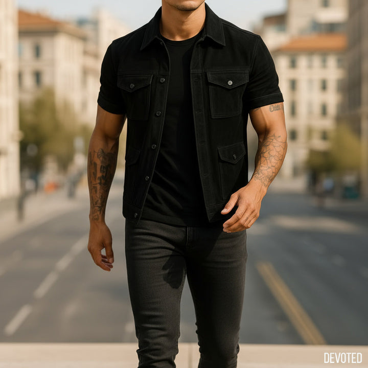 Rhino Jacket Nappa Suede