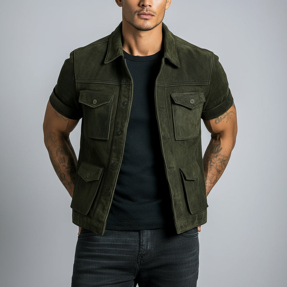 Rhino Jacket Nappa Suede