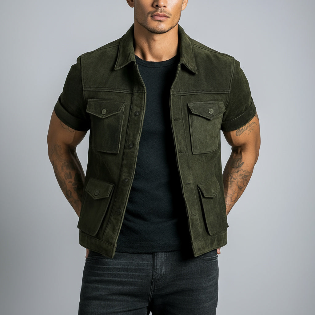 Rhino Jacket Nappa Suede