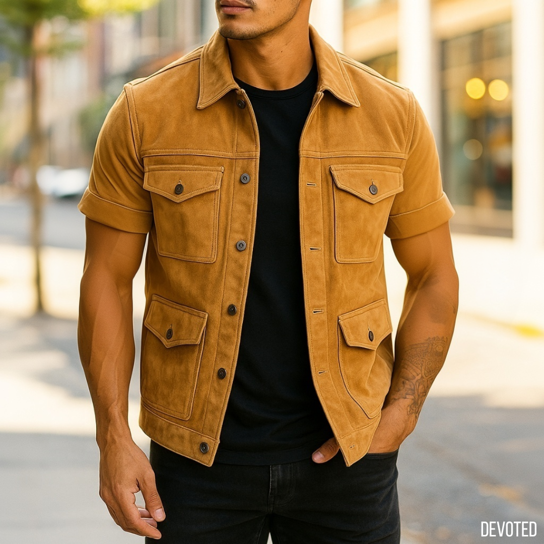 Rhino Jacket Nappa Suede