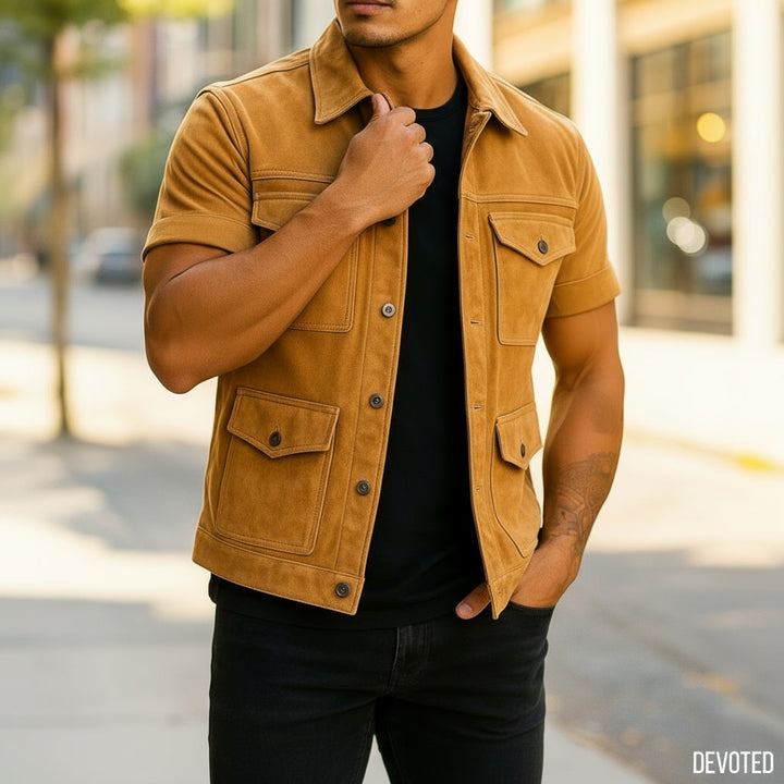 Rhino Jacket Nappa Suede